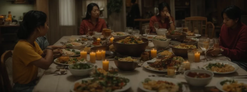 About Balance Counseling, anxiety disorder therapy, Longmont Colorado, cluttered dinner table